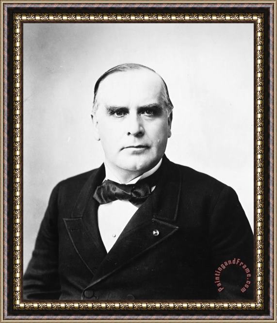 Others WILLIAM McKINLEY (1843-1901) Framed Painting