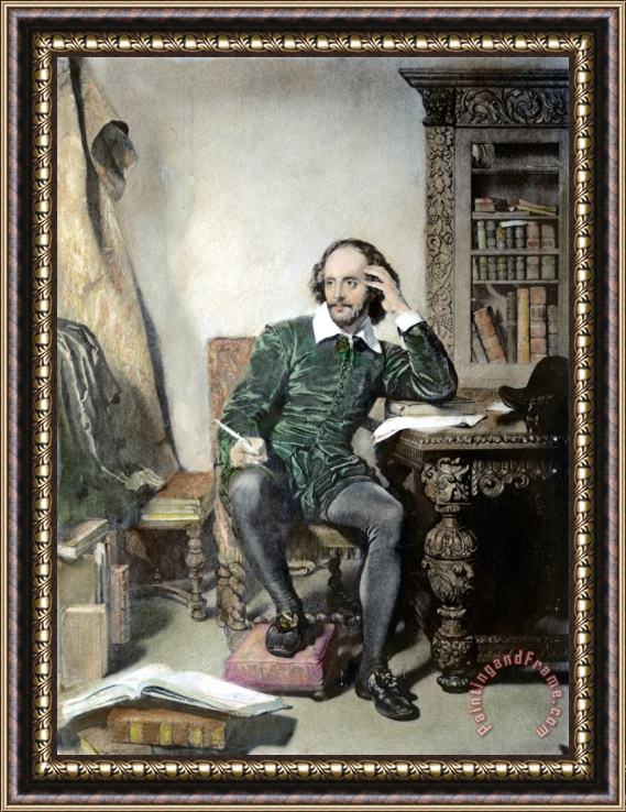 Others William Shakespeare Framed Painting