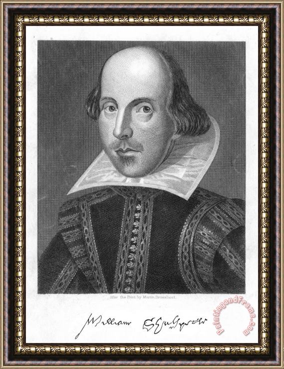 Others William Shakespeare Framed Print