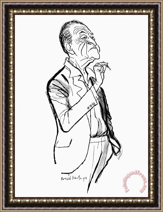 Others William Somerset Maugham Framed Print