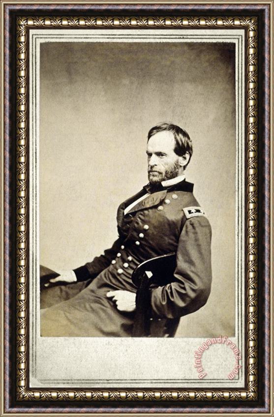 Others William Tecumseh Sherman Framed Painting