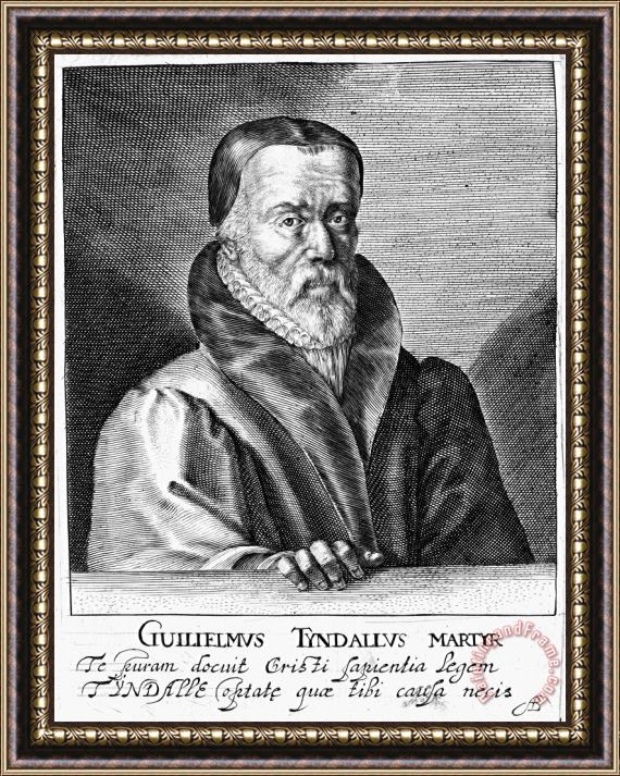 Others William Tyndale (1492?-1536) Framed Painting
