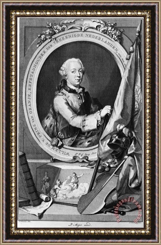 Others William V (1748-1806) Framed Painting