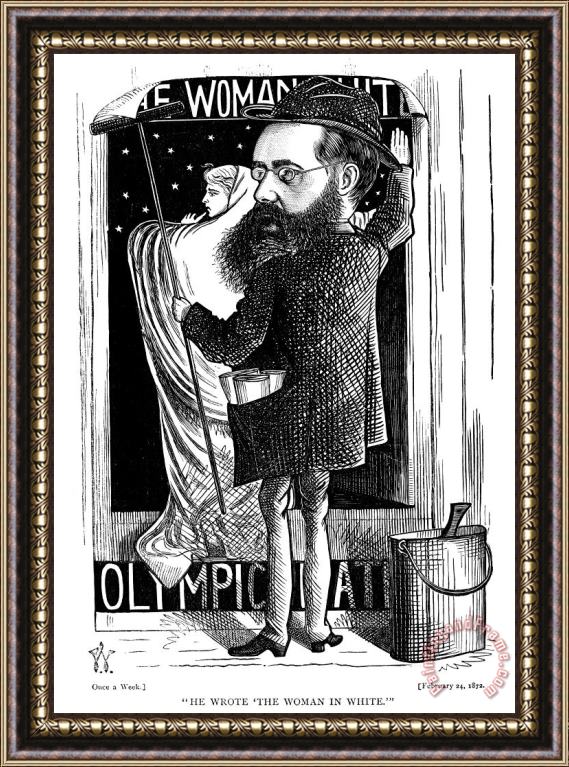 Others William Wilkie Collins Framed Painting