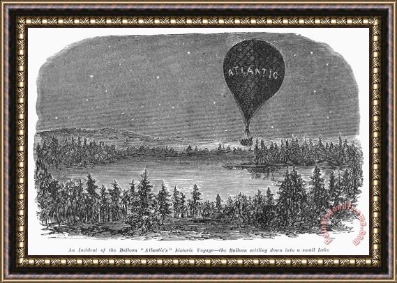 Others Wises Atlantic Balloon Framed Painting