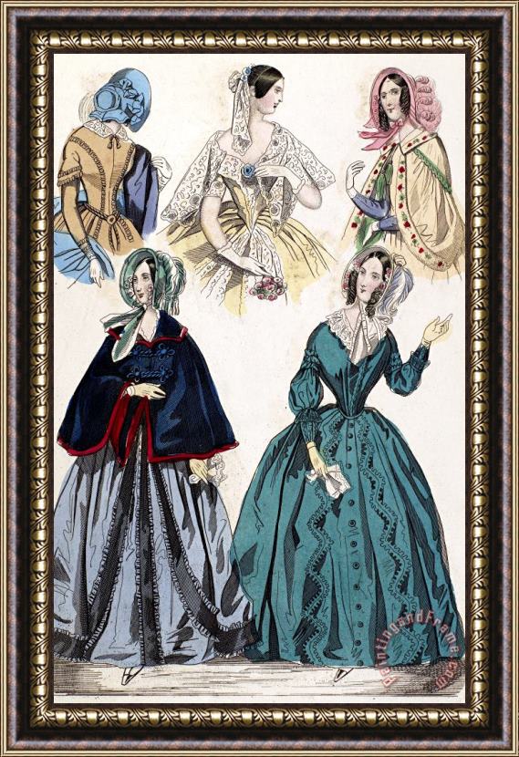 Others Womens Fashion, 1842 Framed Print