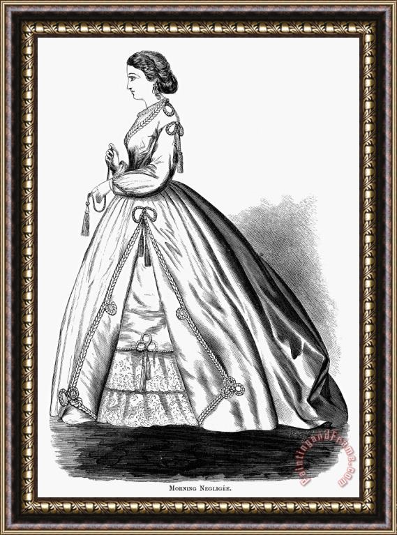 Others Womens Fashion, 1865 Framed Painting