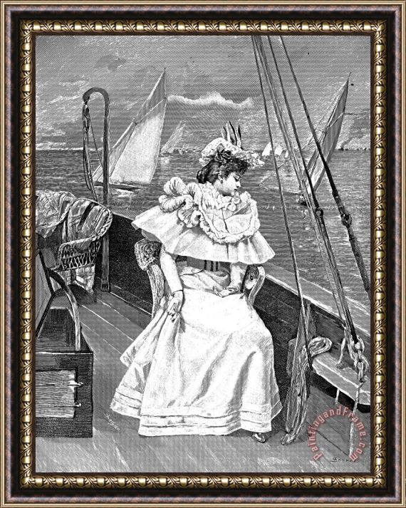 Others Yachting Costume, 1894 Framed Print