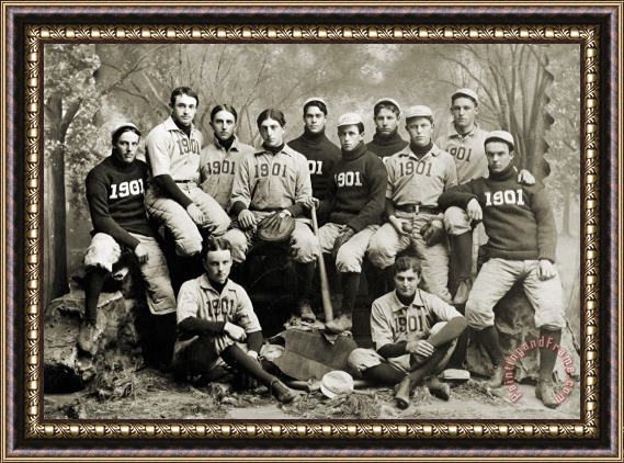 Others Yale Baseball Team, 1901 Framed Print