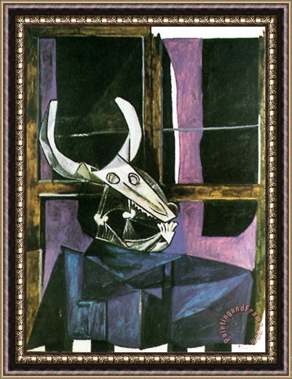 Pablo Picasso Crane De Boeuf 1942 Framed Print