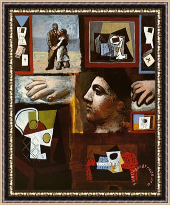 Pablo Picasso Etudes Framed Print