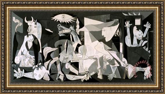 Pablo Picasso Guernica Framed Print For Sale Paintingandframe Com