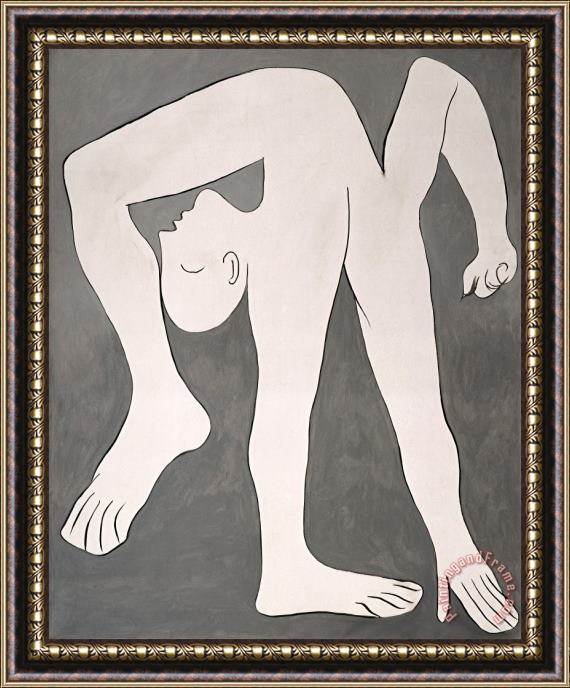 Pablo Picasso L'acrobate (the Acrobat) Framed Painting