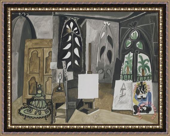 Pablo Picasso L'atelier De La Californie (the Studio at La Californie) Framed Print