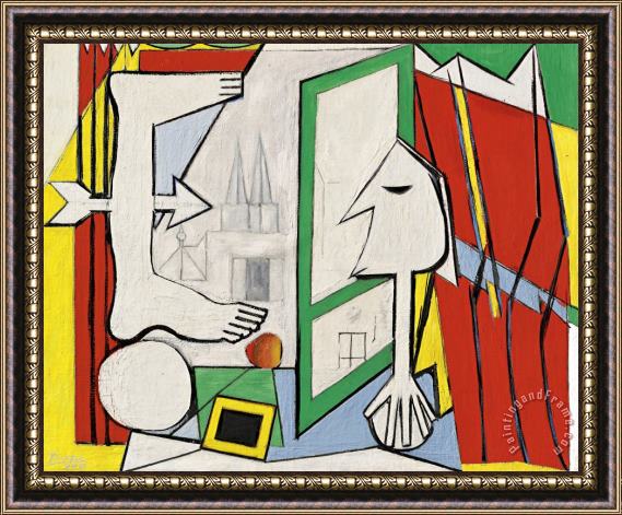 Pablo Picasso La Fenetre Ouverte Framed Print
