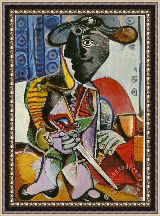 Pablo Picasso Matador 1970 Framed Painting