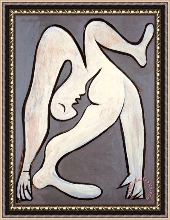 Pablo Picasso The Acrobat C 1930 Framed Painting