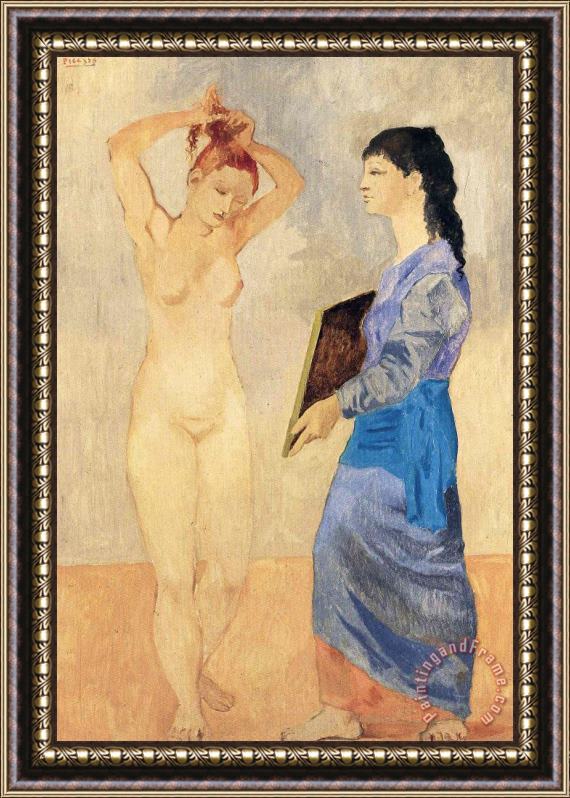 Pablo Picasso Toilette 1906 1 Framed Painting