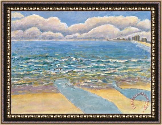 Patricia Eyre Evening North Myrtle Beach Framed Painting