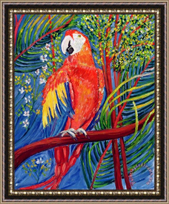 Patricia Eyre Pretty Polly Framed Painting