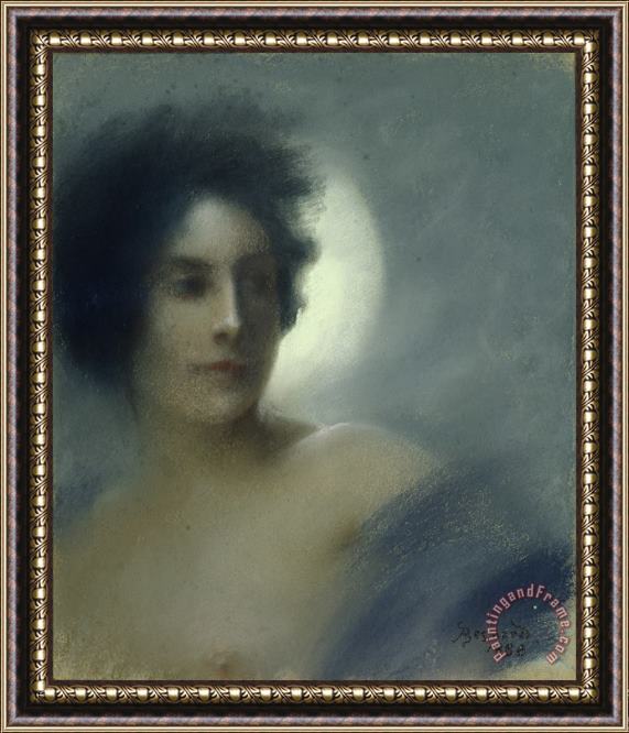 Paul Albert Besnard The Eclipse Framed Painting