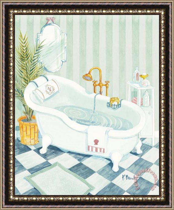 Paul Brent Claw Tub Framed Painting