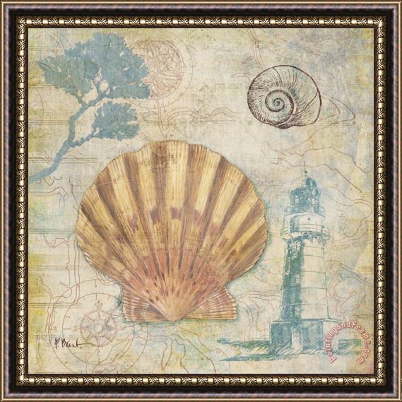 Paul Brent Discovery Shell II Framed Painting