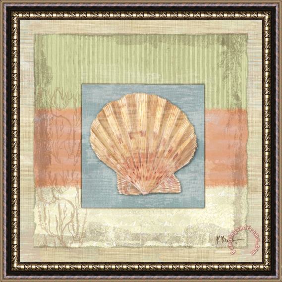 Paul Brent Montego Scallop Framed Painting