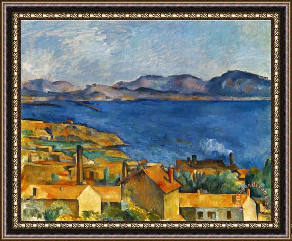 Paul Cezanne Cezanne Marseilles 1886 90 Framed Painting