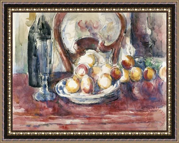 Paul Cezanne Cezanne Still Life Framed Painting