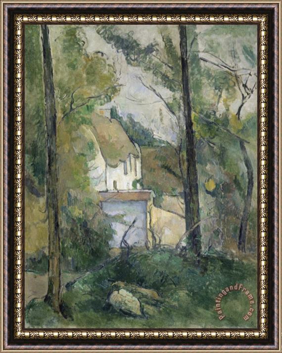 Paul Cezanne House in The Trees Auvers 1879 Framed Print