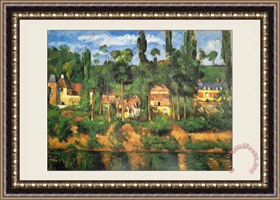 Paul Cezanne Le Chateau De Medan Framed Print