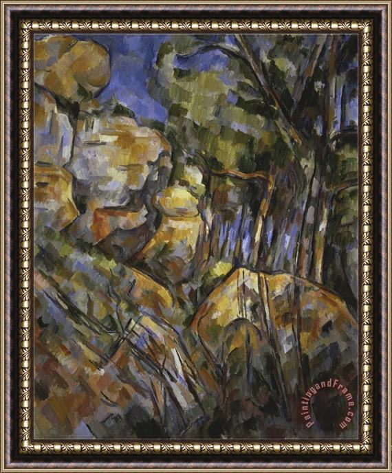 Paul Cezanne Le Paysage Des Dernieres Annees Framed Painting