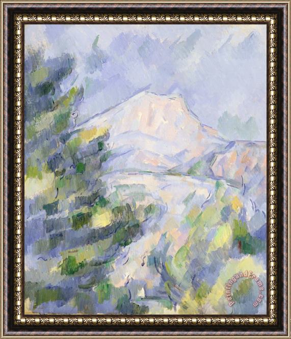 Paul Cezanne Mont Sainte-Victoire Framed Print