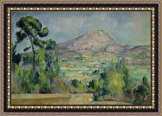 Paul Cezanne Montagne Sainte Victoire Framed Print