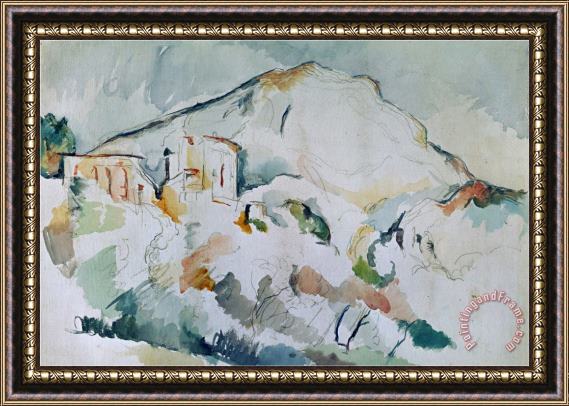 Paul Cezanne Mount Sainte Victoire Framed Print