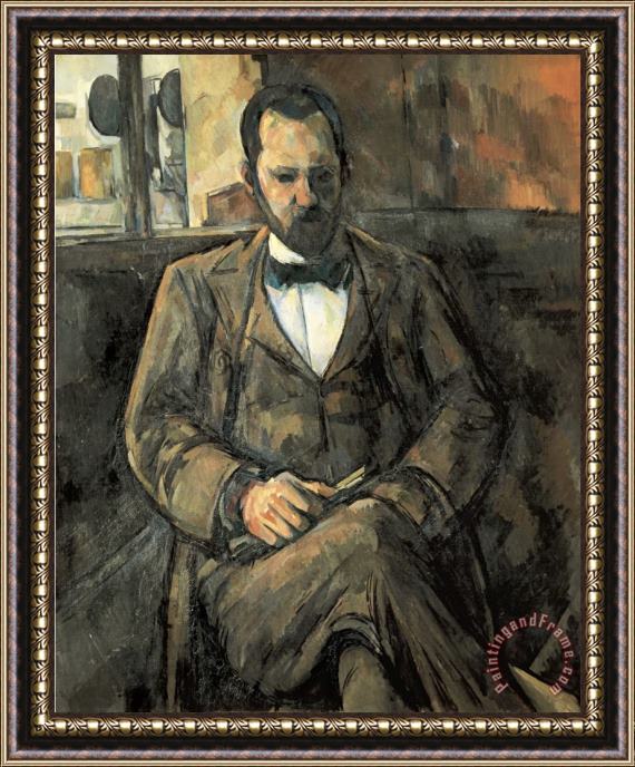 Paul Cezanne Portrait of Ambroise Vollard Framed Print