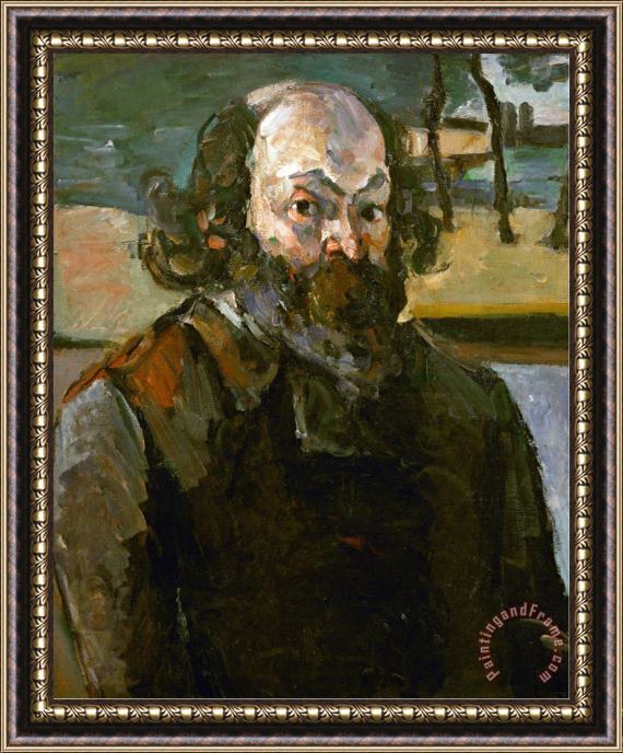 Paul Cezanne Self Portrait 1873 1876 Framed Print