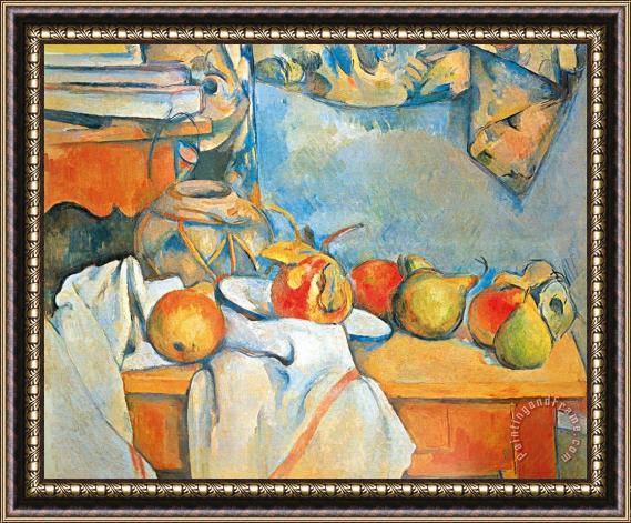 Paul Cezanne Still Life with Pears Framed Print