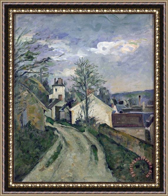 Paul Cezanne The House of Doctor Gachet Framed Print