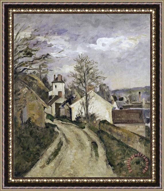Paul Cezanne The House of Dr Gachet at Auvers C 1873 Framed Print