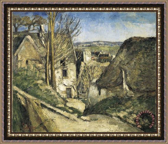 Paul Cezanne The House of The Hanged Man Auvers Sur Oise Framed Print