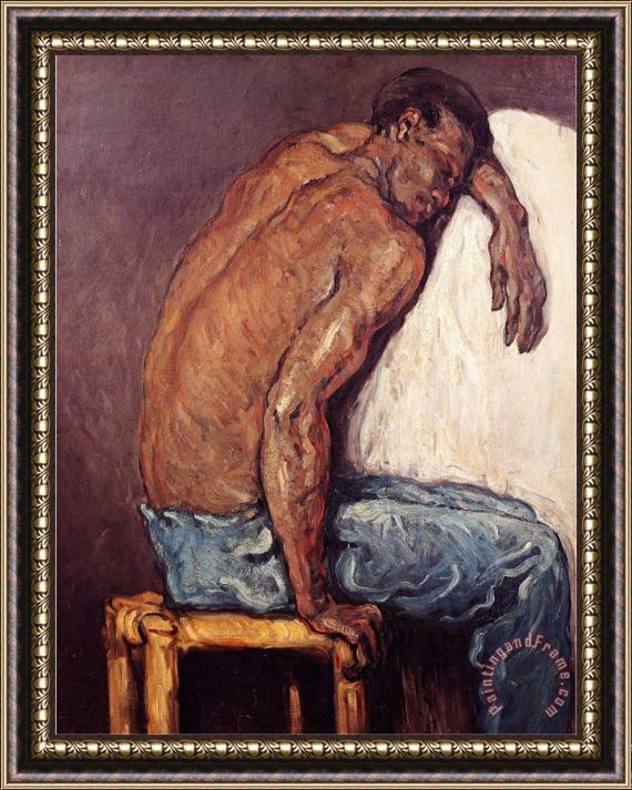 Paul Cezanne The Negro Scipion Circa 1866 68 Framed Print