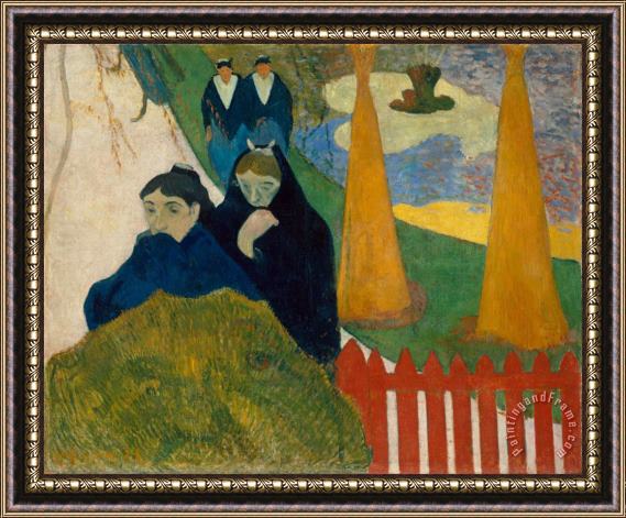 Paul Gauguin Arlesiennes (mistral) Framed Print