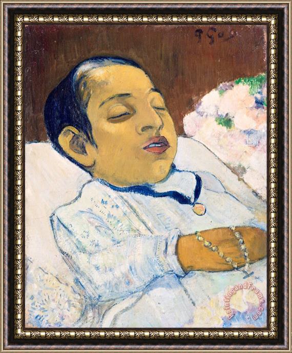 Paul Gauguin Atiti Framed Painting