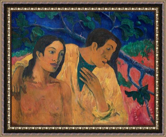 Paul Gauguin Escape Framed Print