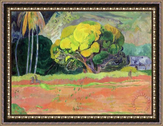 Paul Gauguin Fatata Te Moua Framed Print