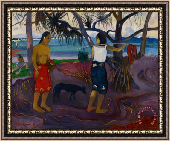 Paul Gauguin I Raro Te Framed Print