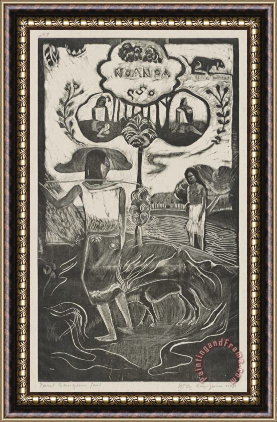 Paul Gauguin Noa Noa (fragrance) Framed Print