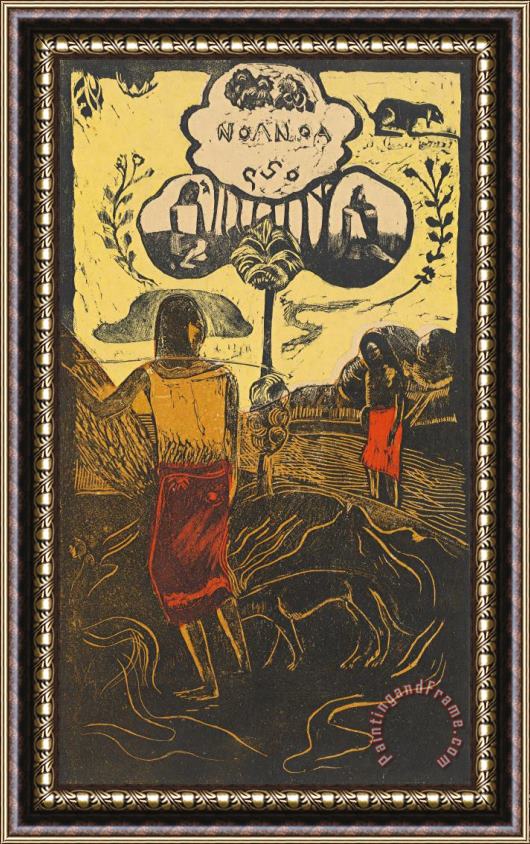 Paul Gauguin Noa Noa (fragrant, Fragrant) Framed Print